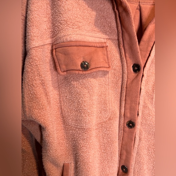 Free people Ruby shirt jacket Shacket in Cider - Picture 5 of 9